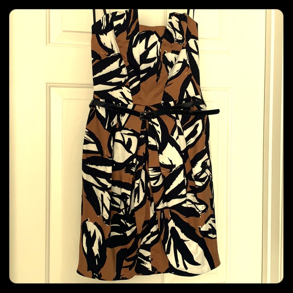 Strapless summer dress